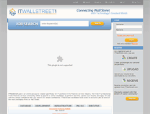 Tablet Screenshot of itwallstreet.com